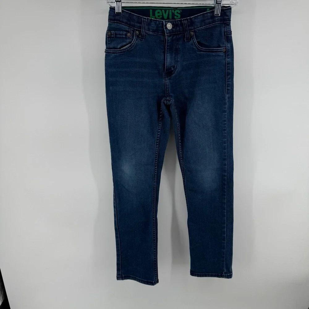 Levis‎ 511 Mens Jeans 26x27 Dark Wash Slim Fit Trousers Pants